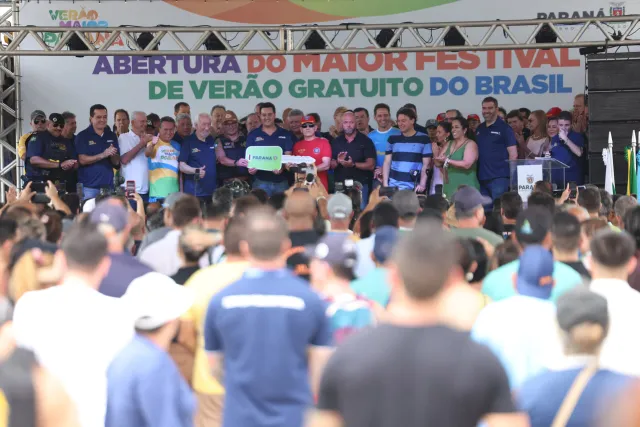 Governo do Estado abre Verão Maior Paraná